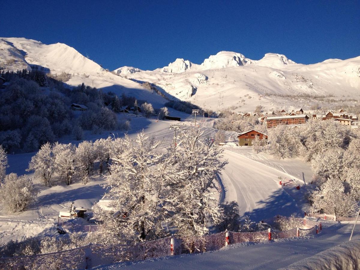 Chalet Beausoleil 4 Etoiles - Prestige - Au Pied Du Col De La Croix De Fer Saint-Sorlin-dʼArves Exterior foto