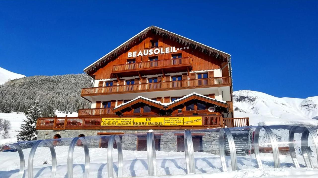 Chalet Beausoleil 4 Etoiles - Prestige - Au Pied Du Col De La Croix De Fer Saint-Sorlin-dʼArves Exterior foto